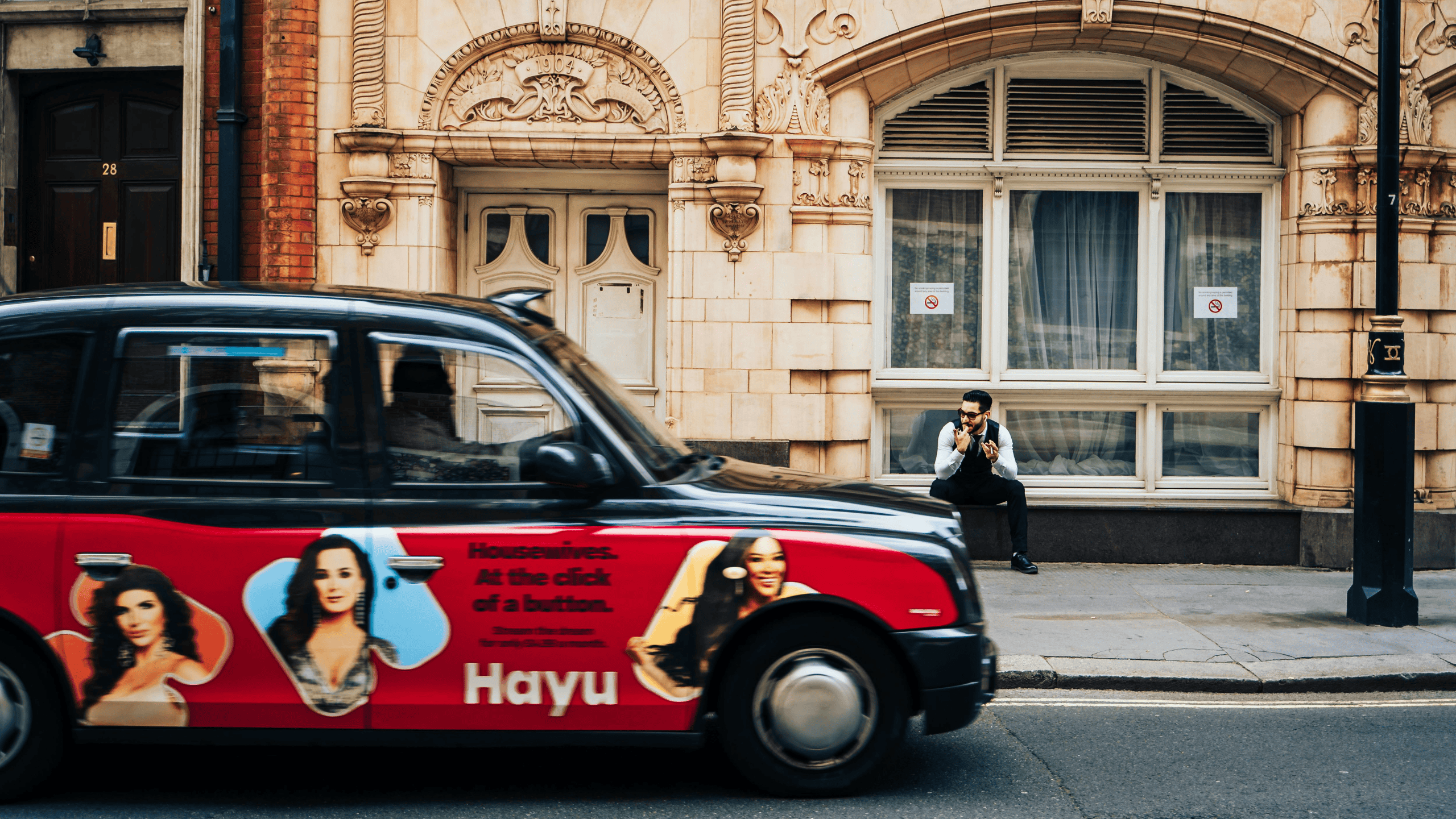 taxi advertising Taxis